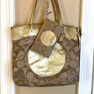 Coach Bag and matching wallet